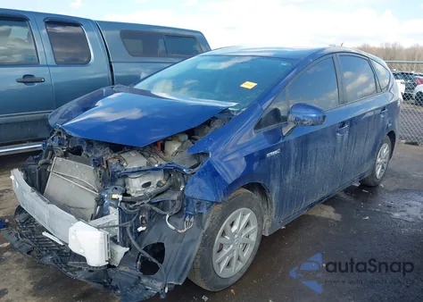 2012 Toyota Prius V Three из США, поврежденный, VIN JTDZN3EU1C3174202